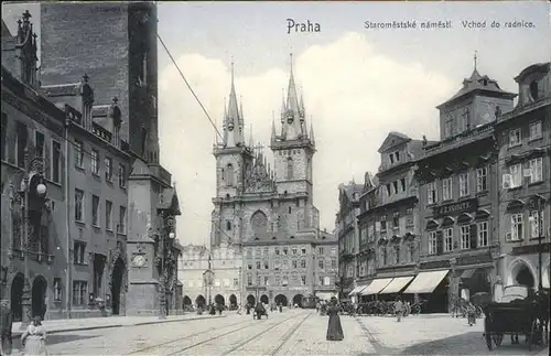 Prag Prahy Prague Staromestske namesti
Dom
Innenstadt / Praha /