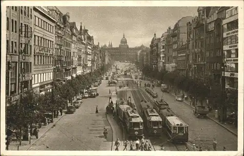 Prag Prahy Prague Vaclavske namesti
Altstadt
Strassenbahn / Praha /