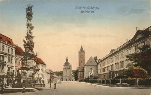 Teplice Schlossplatz / Teplice /