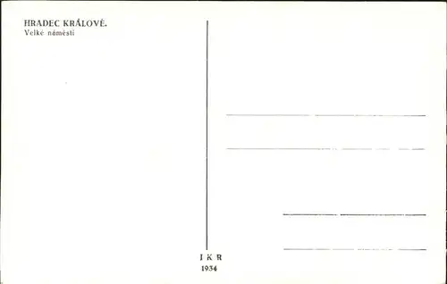 Hradec Kralove Velke namesti / Hradec Kralove Koeniggraetz /