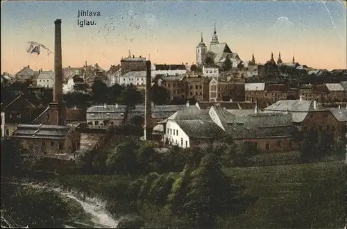 Iglau Gesamtansicht / Jihlava /