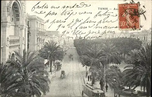 Tunis Strassenbahn  / Tunis /