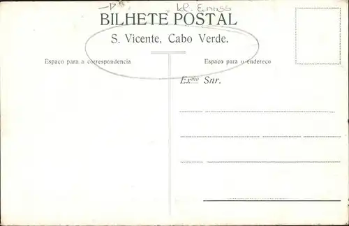 Sao Vicente Cabo Verde Cubata de Indigenas / Ilhas de Barlavento /