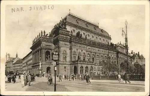 Prag Prahy Prague National-Theater / Praha /