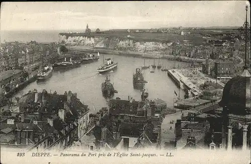 Dieppe Seine-Maritime panorama du Port
Eglise Saint-Jacques / Dieppe /Arrond. de Dieppe