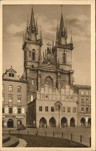 Prag Prahy Prague Theinkirche / Praha /