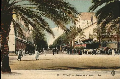 Tunis Avenue de France / Tunis /