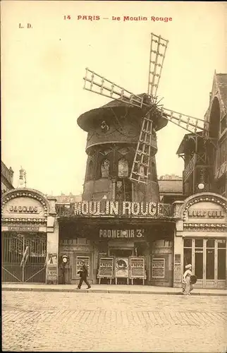 Paris Moulin Rouge / Paris /Arrond. de Paris