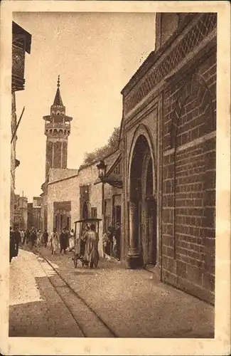 Tunis Rue de la Kasbah / Tunis /