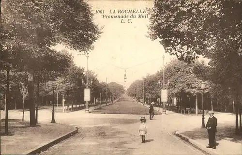 La Rochelle Charente-Maritime Promenade du Mail L. C. / La Rochelle /Arrond. de La Rochelle