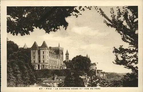 Pau Chateau Henri IV Parc / Pau /Arrond. de Pau