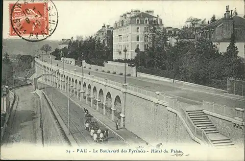 Pau Boulevard des Pyrenees Hote du Palais / Pau /Arrond. de Pau
