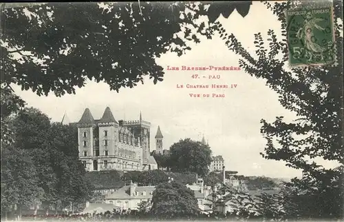 Pau Chateau Henri IV / Pau /Arrond. de Pau