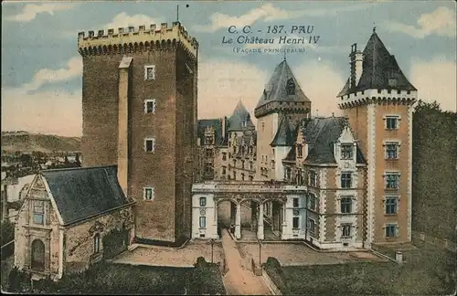 Pau Chateau Henri IV / Pau /Arrond. de Pau