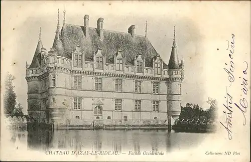 Azay-le-Rideau Chateau / Azay-le-Rideau /Arrond. de Chinon