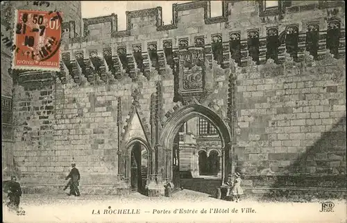 La Rochelle Charente-Maritime Entree Hotel de Ville / La Rochelle /Arrond. de La Rochelle