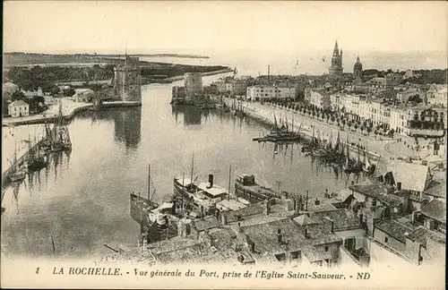 La Rochelle Charente-Maritime Port Eglise saint-Sauveur / La Rochelle /Arrond. de La Rochelle