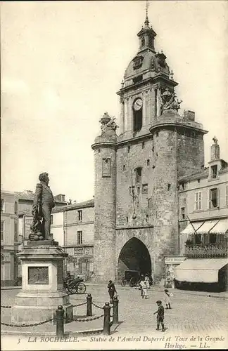 La Rochelle Charente-Maritime Statue Amiral Duperre  / La Rochelle /Arrond. de La Rochelle