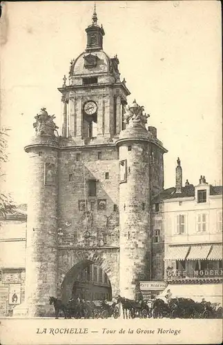 La Rochelle Charente-Maritime Tour de la Grosse Horloge / La Rochelle /Arrond. de La Rochelle