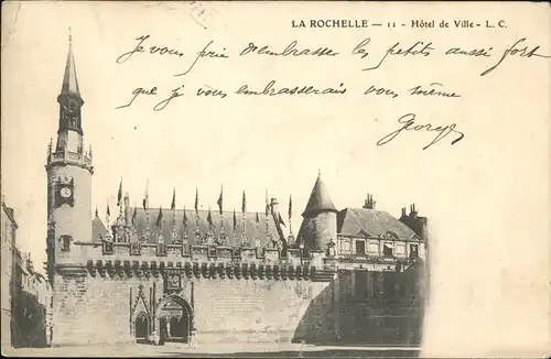 La Rochelle Charente-Maritime Hotel de Ville / La Rochelle /Arrond. de La Rochelle