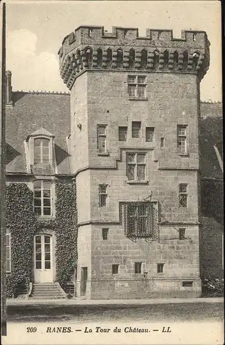 Ranes Tour du Chateau / Ranes /Arrond. d Argentan