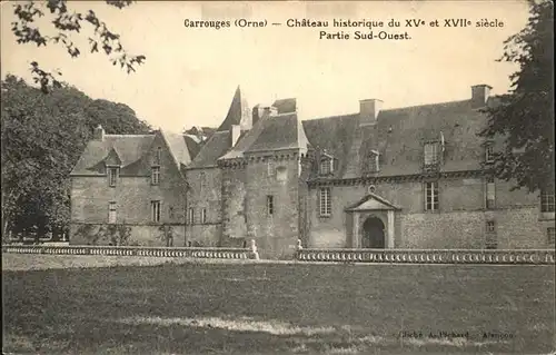 Carrouges Chateau historique du XV / Carrouges /Arrond. d Alencon