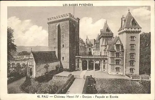 Pau Chateau Henri IV / Pau /Arrond. de Pau