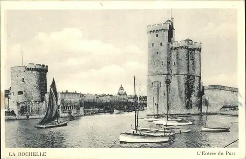 La Rochelle Charente-Maritime Entree du Port / La Rochelle /Arrond. de La Rochelle