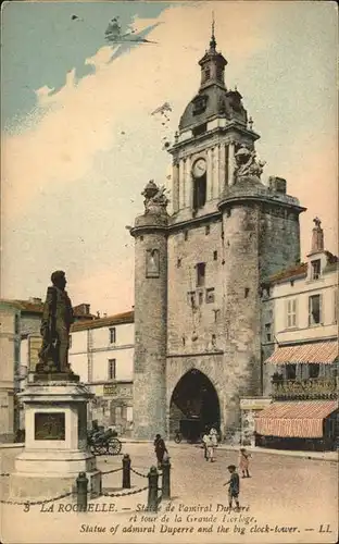 La Rochelle Charente-Maritime Statue de l amria Duperre / La Rochelle /Arrond. de La Rochelle