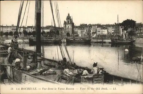 La Rochelle Charente-Maritime Vieux Bassin Old Dock / La Rochelle /Arrond. de La Rochelle