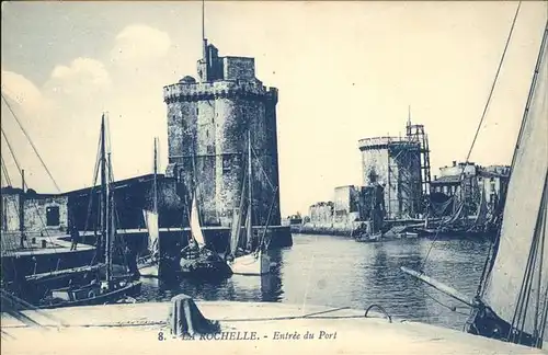 La Rochelle Charente-Maritime Entree Port / La Rochelle /Arrond. de La Rochelle