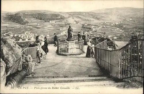 Le Puy-en-Velay Plate forme du Rocher Corneille / Le Puy-en-Velay /Arrond. du Puy