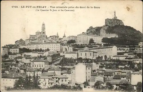 Le Puy-en-Velay Vue orientale prise du Quia de la Gare / Le Puy-en-Velay /Arrond. du Puy