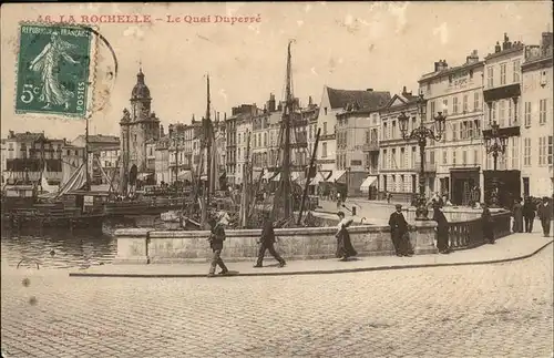 La Rochelle Charente-Maritime Le Quai Duperre / La Rochelle /Arrond. de La Rochelle