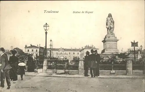 Toulouse Haute-Garonne Statue de Riquet / Toulouse /Arrond. de Toulouse