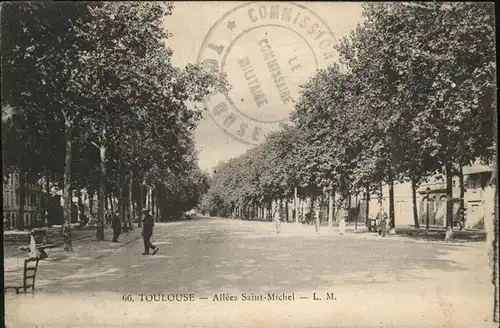 Toulouse Haute-Garonne Allees Saint-Michel / Toulouse /Arrond. de Toulouse