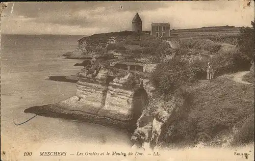 Meschers-sur-Gironde Grottes Moulin du Duc / Meschers-sur-Gironde /Arrond. de Saintes