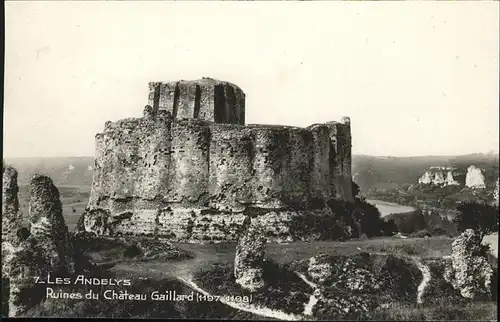 Les Andelys Ruines Chateau Gaillard / Les Andelys /Arrond. des Andelys