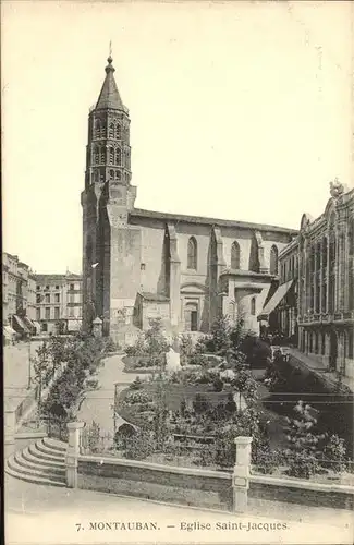 Montauban Eglise Saint-Jacques / Montauban /Arrond. de Montauban