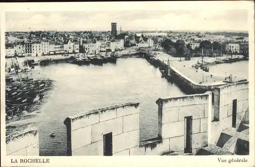 La Rochelle Charente-Maritime vue generale / La Rochelle /Arrond. de La Rochelle