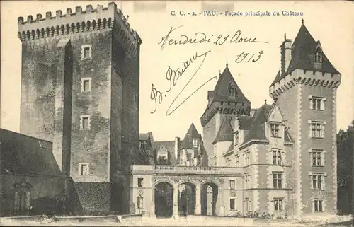 Pau Principale du Chateau / Pau /Arrond. de Pau