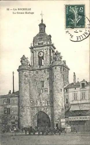 La Rochelle Charente-Maritime La Grosse Horloge / La Rochelle /Arrond. de La Rochelle