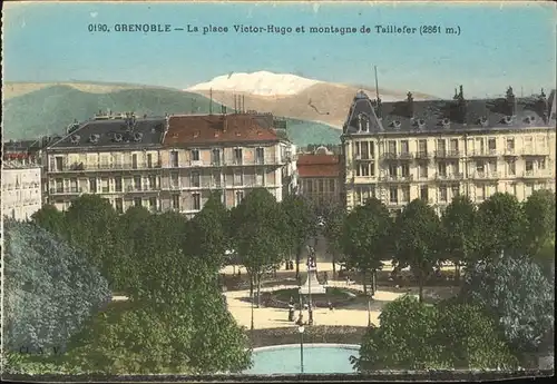Grenoble Victor-Hugo montagne Taillefer / Grenoble /Arrond. de Grenoble
