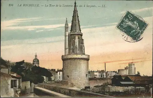 La Rochelle Charente-Maritime Tour de la Lanterne 4 Sergents / La Rochelle /Arrond. de La Rochelle