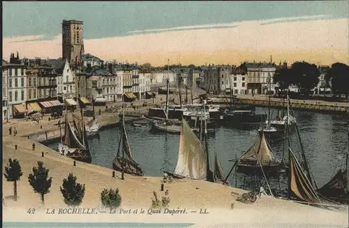 La Rochelle Charente-Maritime Port et le Quai Duperre / La Rochelle /Arrond. de La Rochelle