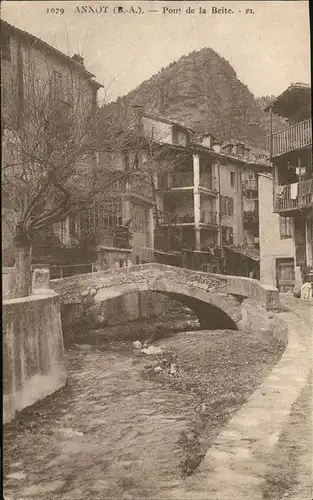 Annot Pont de la Beite / Annot /Arrond. de Castellane
