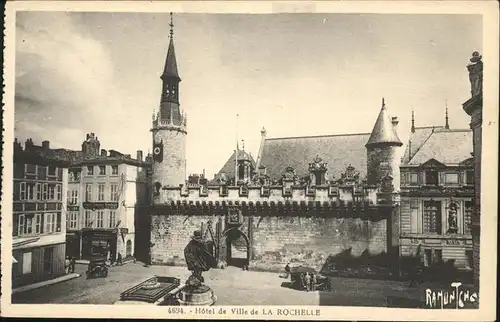 La Rochelle Charente-Maritime Hotel de Ville  / La Rochelle /Arrond. de La Rochelle