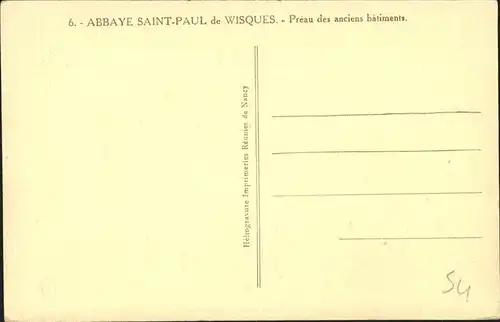 Wisques Abbaye Saint Paul / Wisques /Arrond. de Saint-Omer