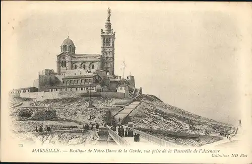 Marseille Basilique Notre Dame  / Marseille /Arrond. de Marseille