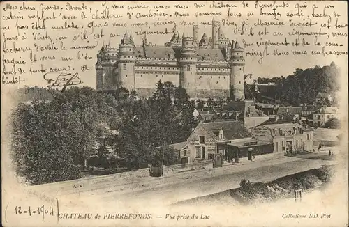 Pierrefonds Oise Chateau / Pierrefonds /Arrond. de Compiegne